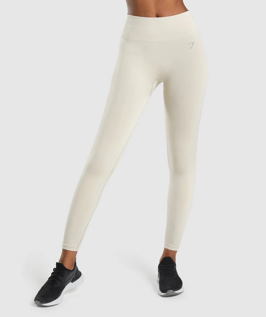 Gymshark Fit Seamless Mid Rise Leggings - Grey | Gymshark (Global)