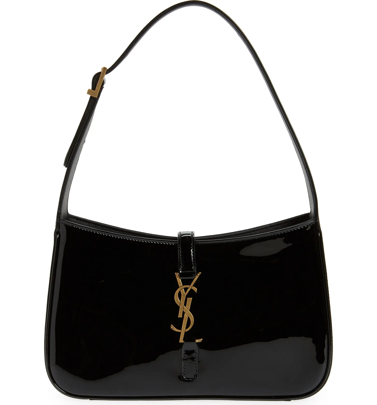 Saint Laurent Le 5 à 7 Patent Leather Hobo | Nordstrom | Nordstrom