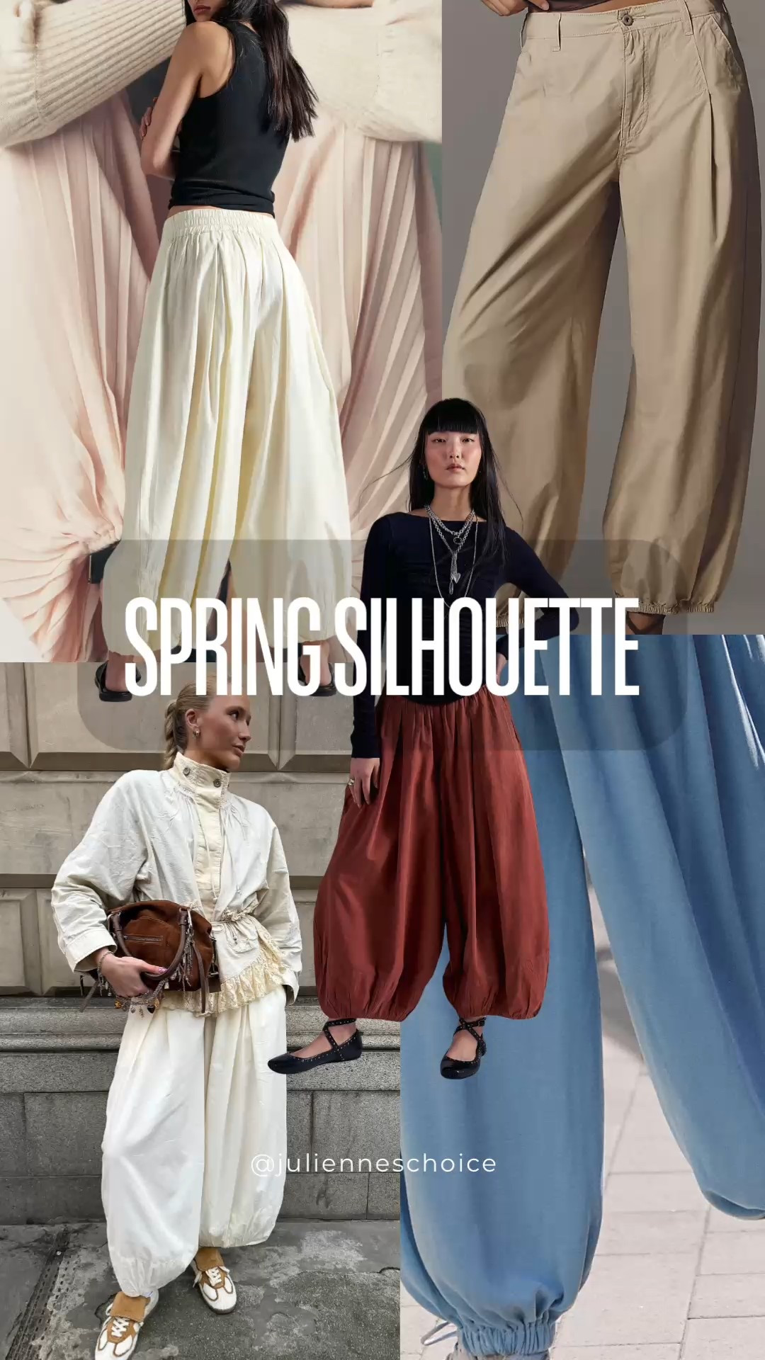 Spring outfits made simple.
Balloon pants create shape without over-styling - just add a top, light jacket, and go.
Effortless, wearable, and
season-ready.✨julienneschoice

#SpringOutfits
#SpringStyleEdit #LTKStyle #EasySpringLook #EverydayOutfits #EffortlessSpring

#LTKSeasonal #LTKootd