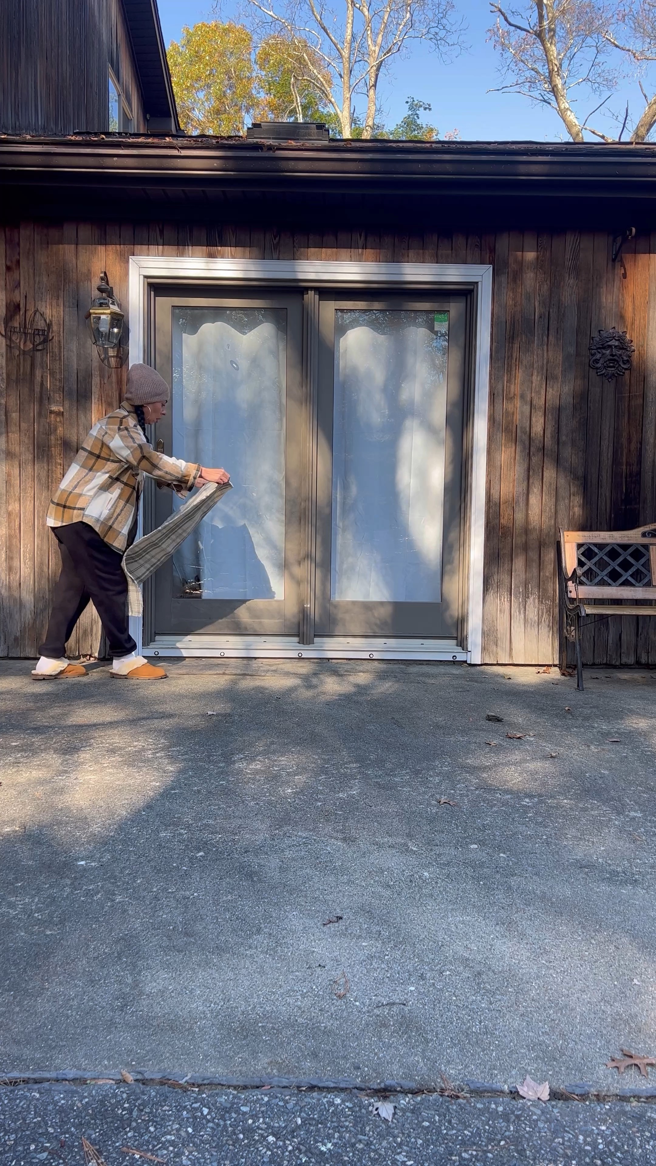 Last minute quick Fall Front Entrance Decor 🍁 