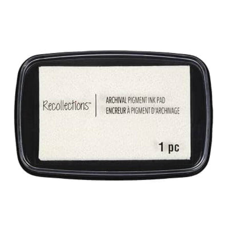 Frost White Archival Pigment Ink Pad by Recollections - Use On Paper, Chipboard, Wood, and More. ... | Amazon (US)