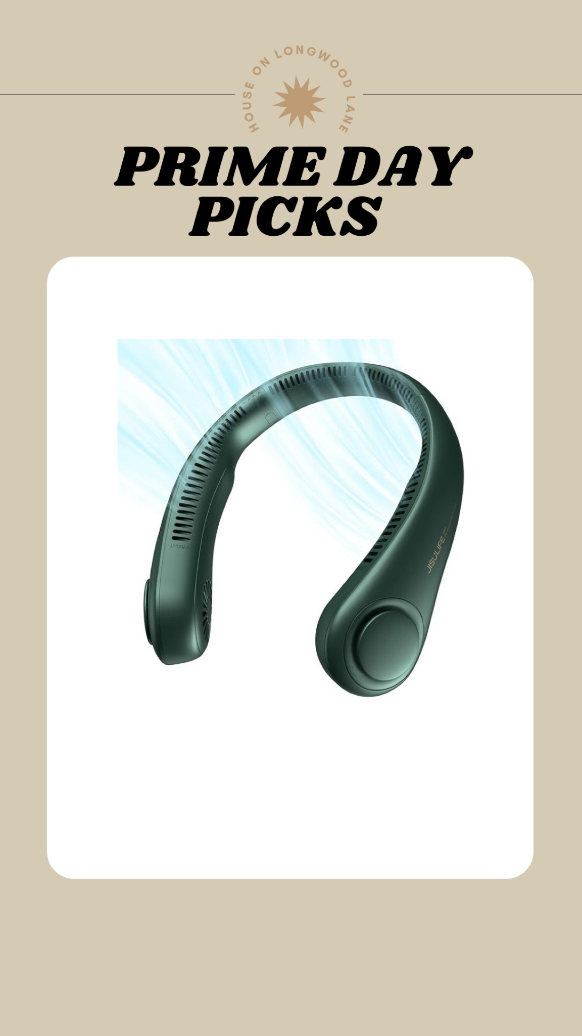 #PrimeDay Picks! 
This is a Summer musttttt have. Save19% off this portable neck fan in you are outdoors on the regular! 

#LTKSaleAlert #LTKFamily #LTKTravel