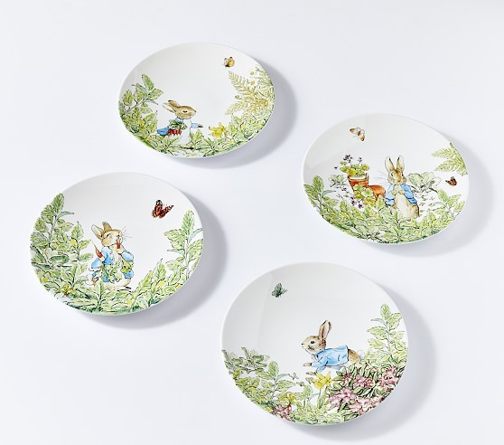 Peter Rabbit™ Garden Plates | Pottery Barn Kids