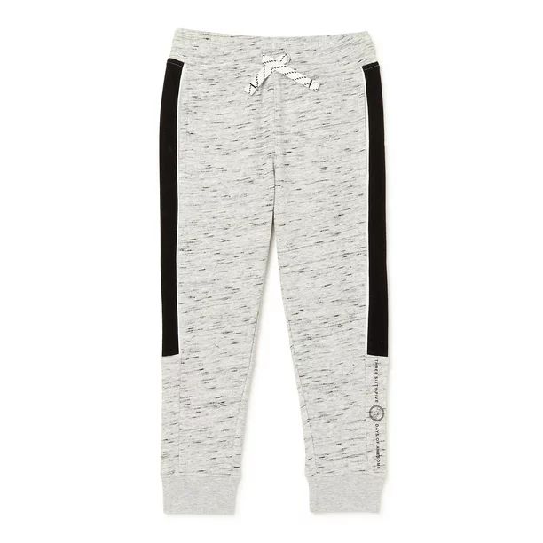 365 Kids from Garanimals Boys French Terry Colorblock Joggers, Sizes 4-10 | Walmart (US)