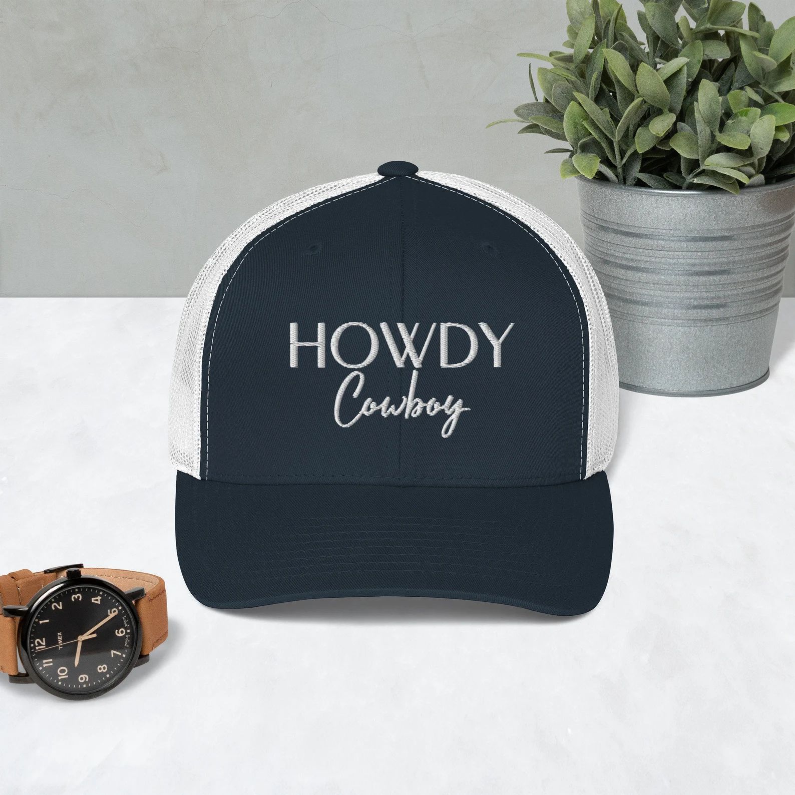 Howdy Cowboy Western Trucker Hat Western Fashion Women's Trucker Hat - Etsy | Etsy (US)