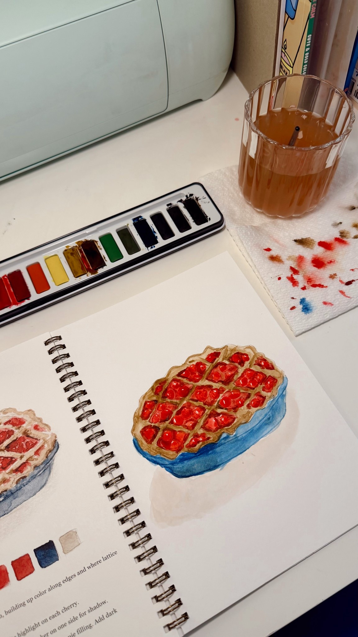 me 🤝 my watercolor workbook

#LTKHome #LTKdayinmylife #LTKselfcare