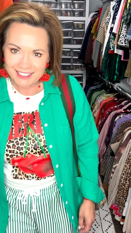 If my outfit looks like I got dressed with zero rules and pure confidence… that’s because I did. 😂❤️💚

One thing I’ve learned over the years? The outfits people compliment most are usually the ones you almost talked yourself out of wearing.

It’s fun, comfortable, a little unexpected, and honestly just feels HAPPY.

#LTKootd #LTKgrwm #LTKmorningroutine