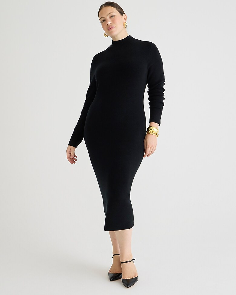newTurtleneck sweater-dress | J. Crew US
