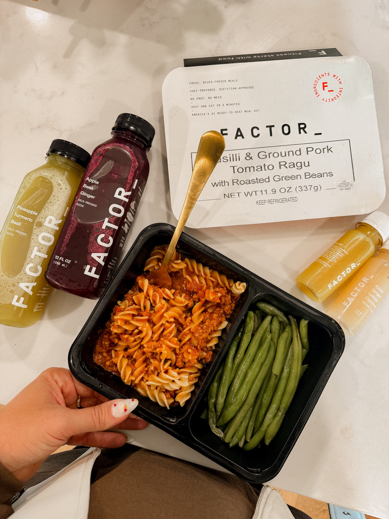 @factormeals #factor
Use code: BWC50
50% off first box + Free Wellness Shots for Life.  Two free wellness shots per order with an active subscription
#ad

#LTKSeasonal #LTKfitness #LTKsalealert