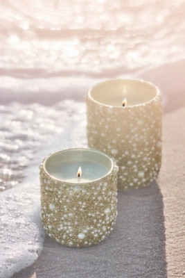 Party Pearl Fresh Mistletoe & Moss Glass Candle | Anthropologie (US)