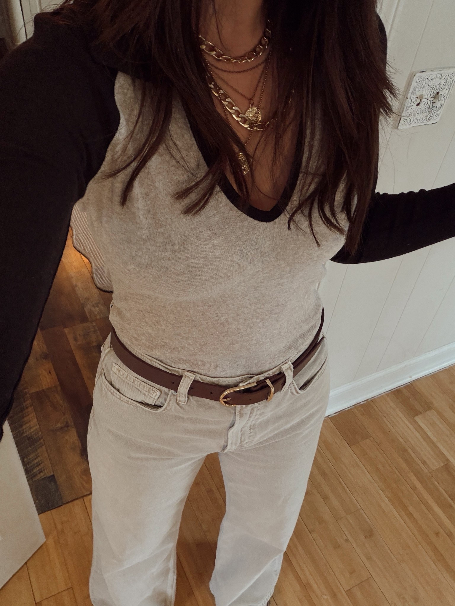 Wearing small top. This top is so cute!! 

#LTKootd #LTKdayinmylife #LTKSaleAlert