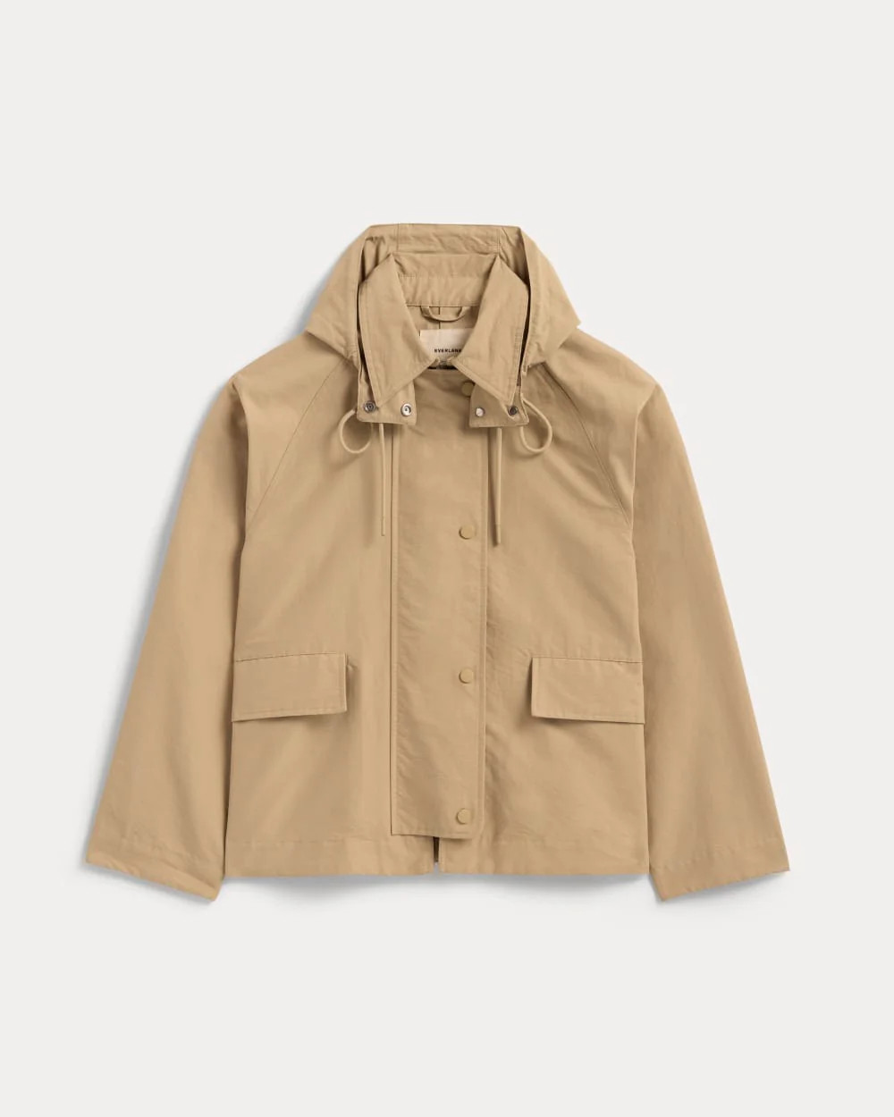 The Short Anorak | Trench Coat Khaki | Everlane