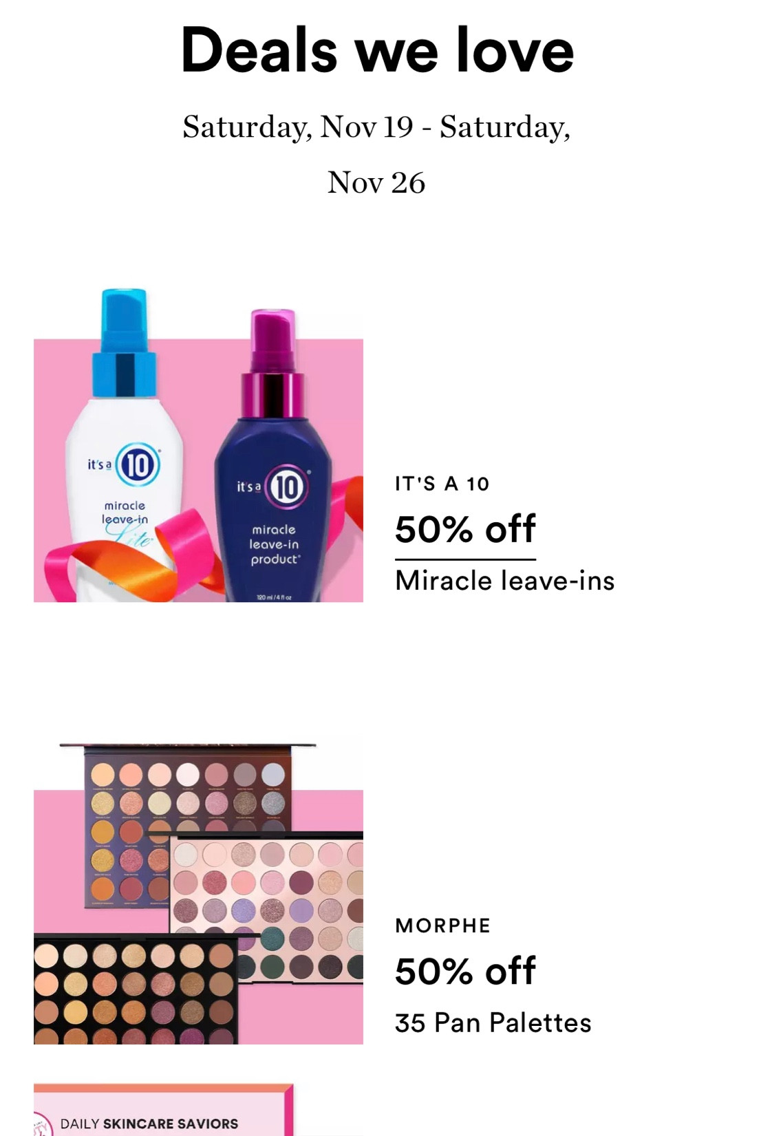 Ulta has officially started their Black Friday deals and you won’t want to miss them!! 50% off?!? Yes please!  All products linked are from the sale. 💕

#LTKsalealert #LTKunder50 #LTKbeauty