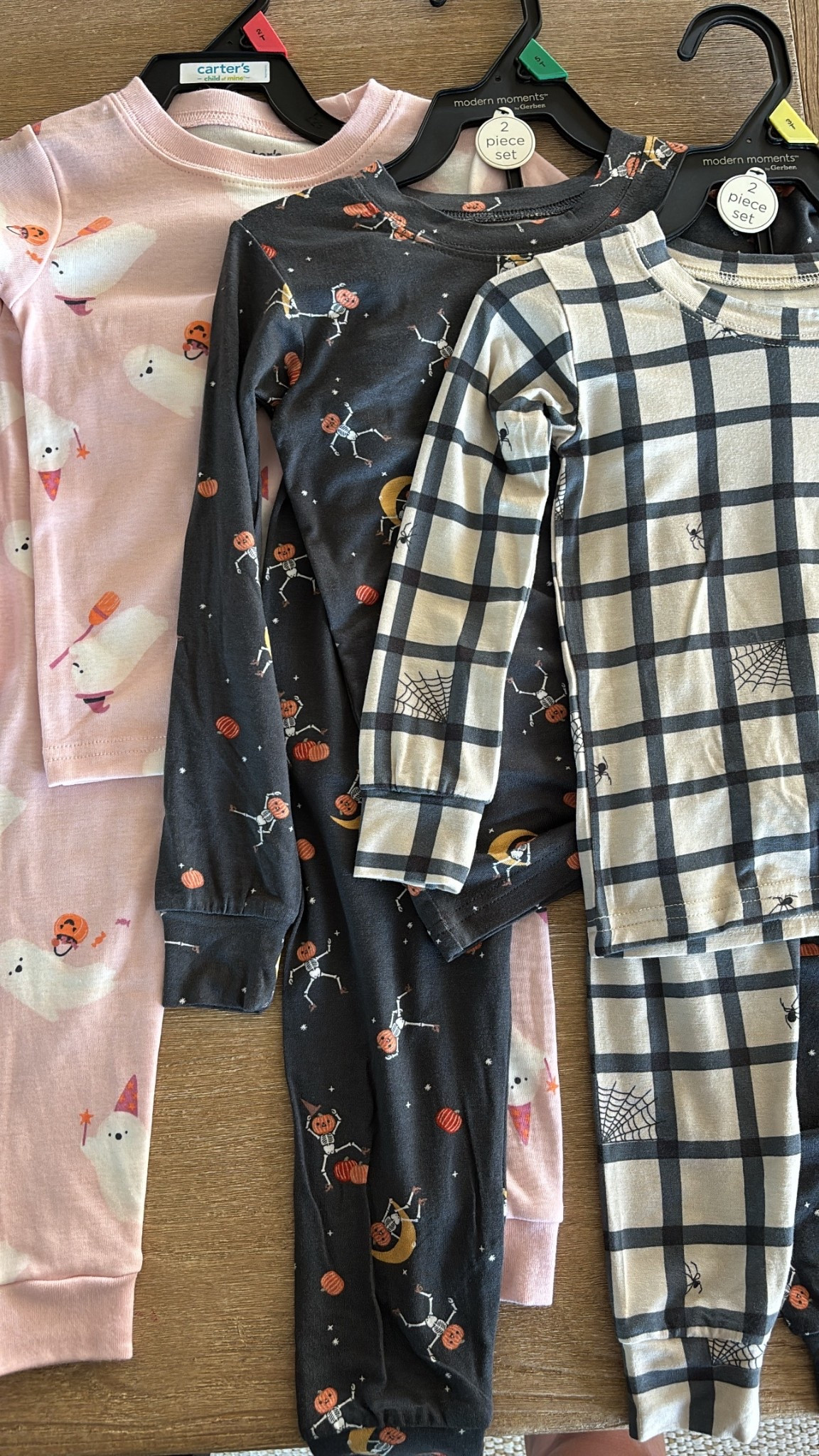 Toddler Halloween pajamas! 💀👻🎃