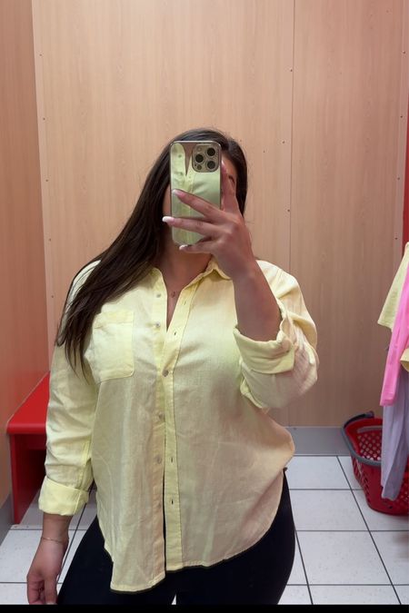 Yellow is a yes for me this spring!!! And how cute is this light button up?! Comes in tons of colors and can be styled so many ways!!! Love it! Oh! And there’s matching shorts!!!!

#LTKfindsunder50 #LTKfindsunder100 #LTKstyletip