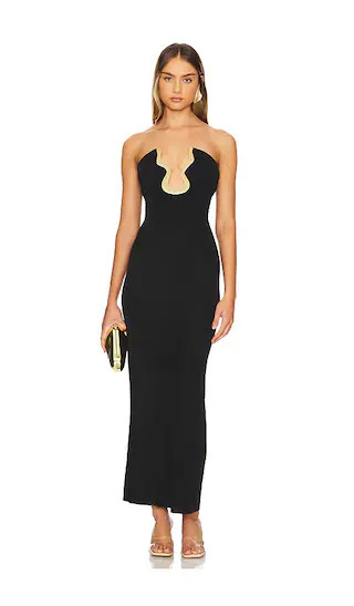 Abril Gown in Black | Revolve Clothing (Global)