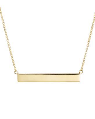 Sterling Silver Pendant Necklace, 14" - 100% Exclusive | Bloomingdale's (US)