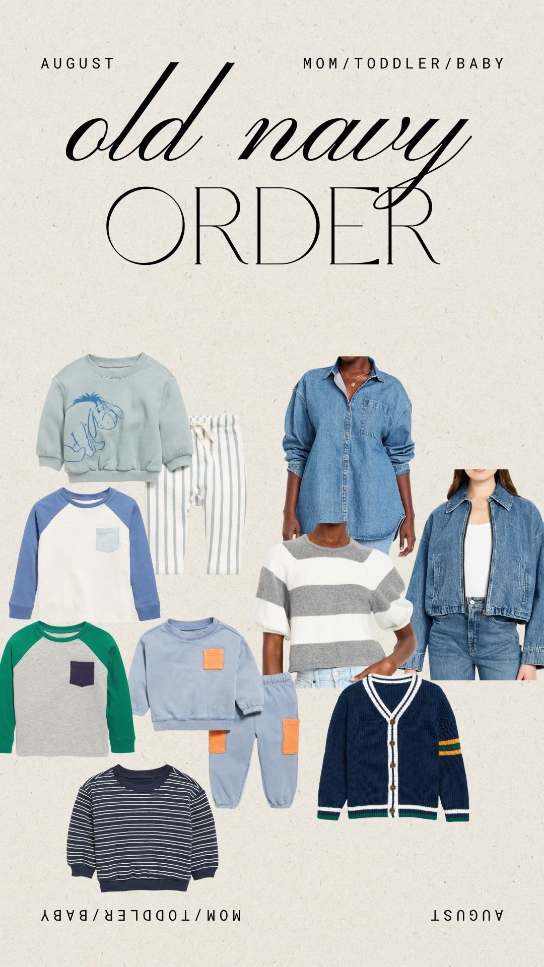 Mom & baby fall LTK order! 

#LTKKids #LTKFamily #LTKBaby