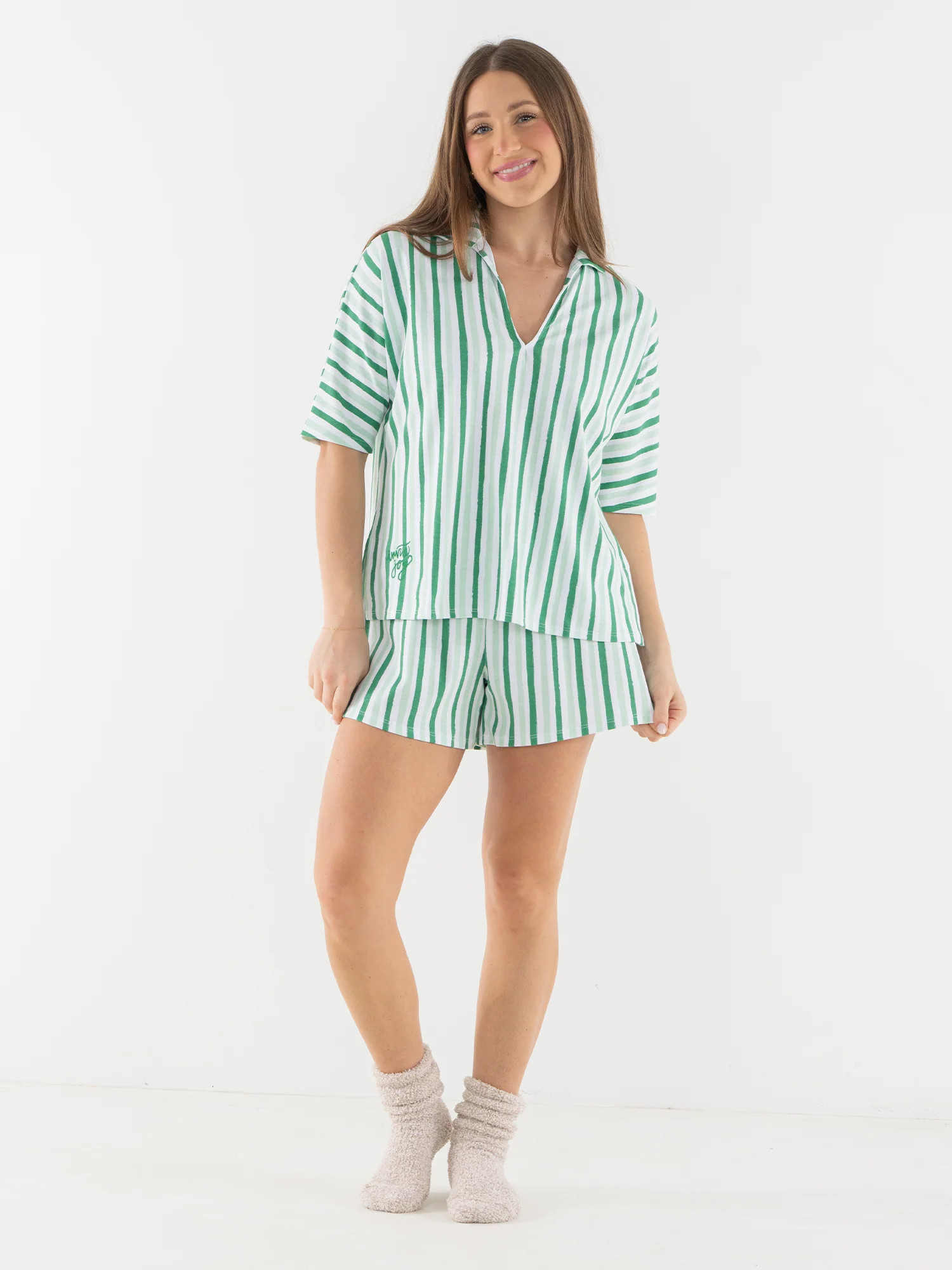 Pajama Short Set | Emily McCarthy