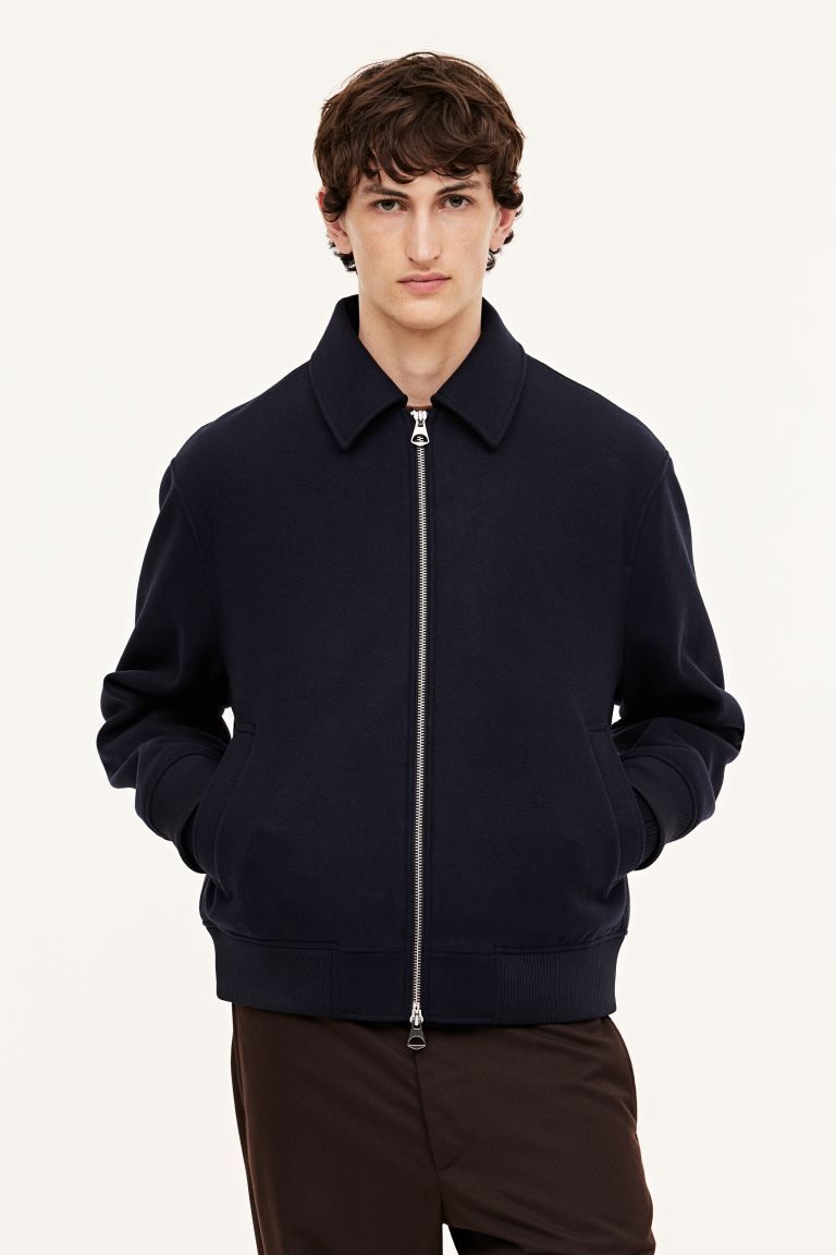 Regular Fit Wool-blend jacket | H&M (UK, MY, IN, SG, PH, TW, HK)