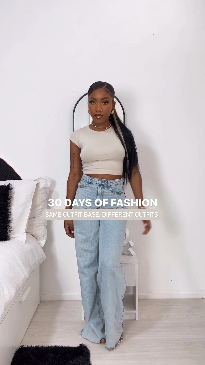 30 days of fashion tips. day 21: same outfit base, different outfits✌🏾

basic tank top. neutral tank top. flowy pants. high waisted jeans. denim. light denim. wide leg jeans. mom jeans. oversized blouse. casual outfit. back to school outfit. schoolgirl outfit. modest outfits. modest fashion. nike dunk low. nike sneakers. gold accessories. gold drop earrings. chunky earrings. back to school outfits. school outfit. jeans outfit.

#LTKBacktoSchool #LTKstyletip #LTKFind