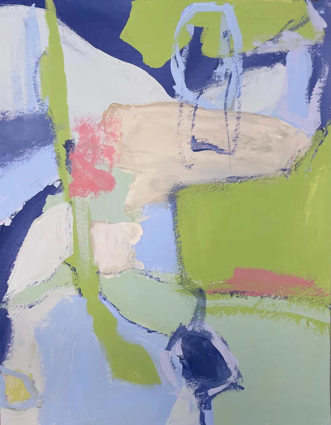 Abstract Art Print | Large Abstract Painting | Colorful Geometric Print | Contemporary Home Decor... | Etsy (US)