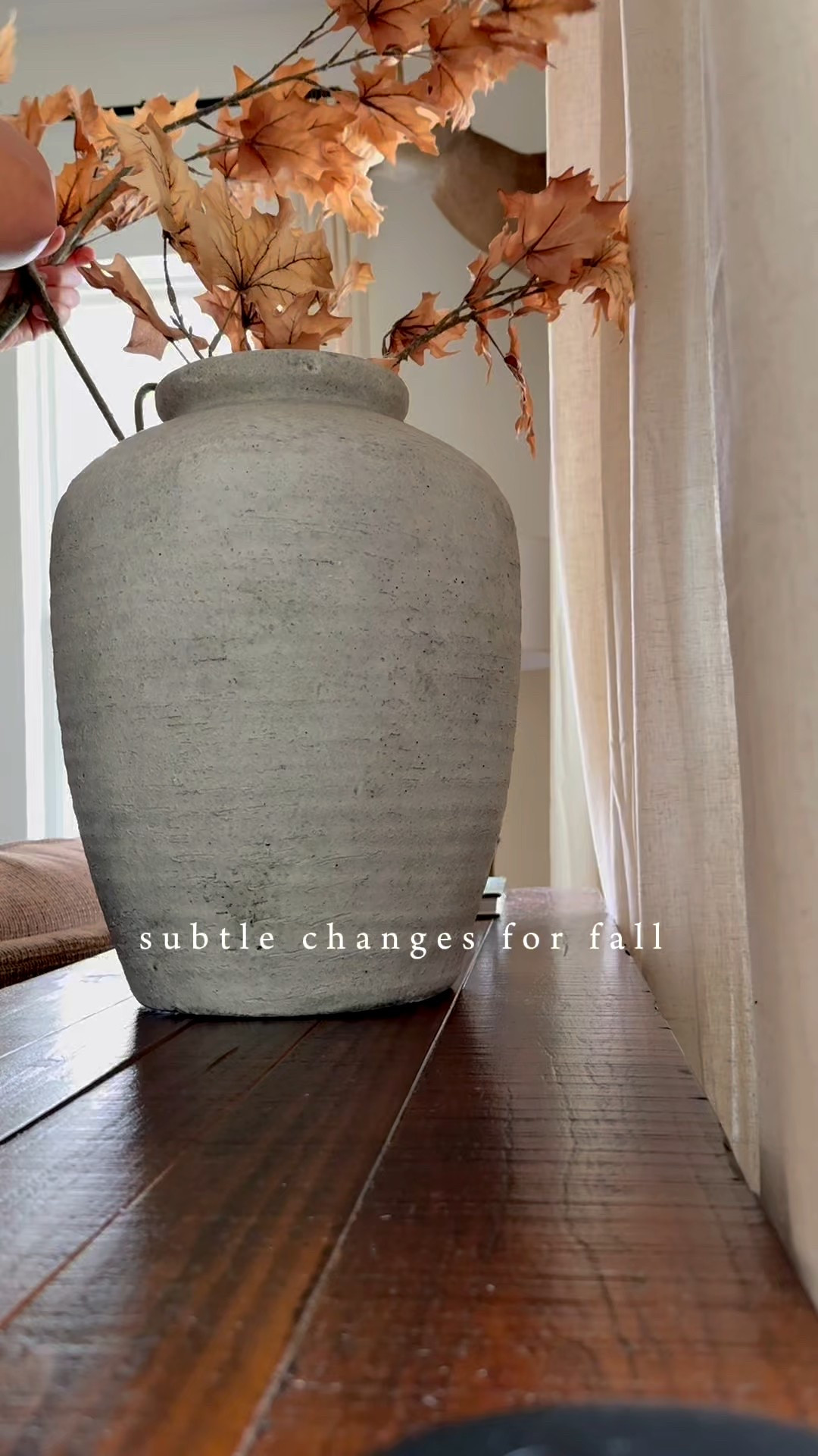 Simple ways to transition to fall! I love incorporating what's going on in nature to transition with the season! Linking my favorite stems, cozy pieces, and more below. ✨🍁

#LTKSeasonal #LTKHome