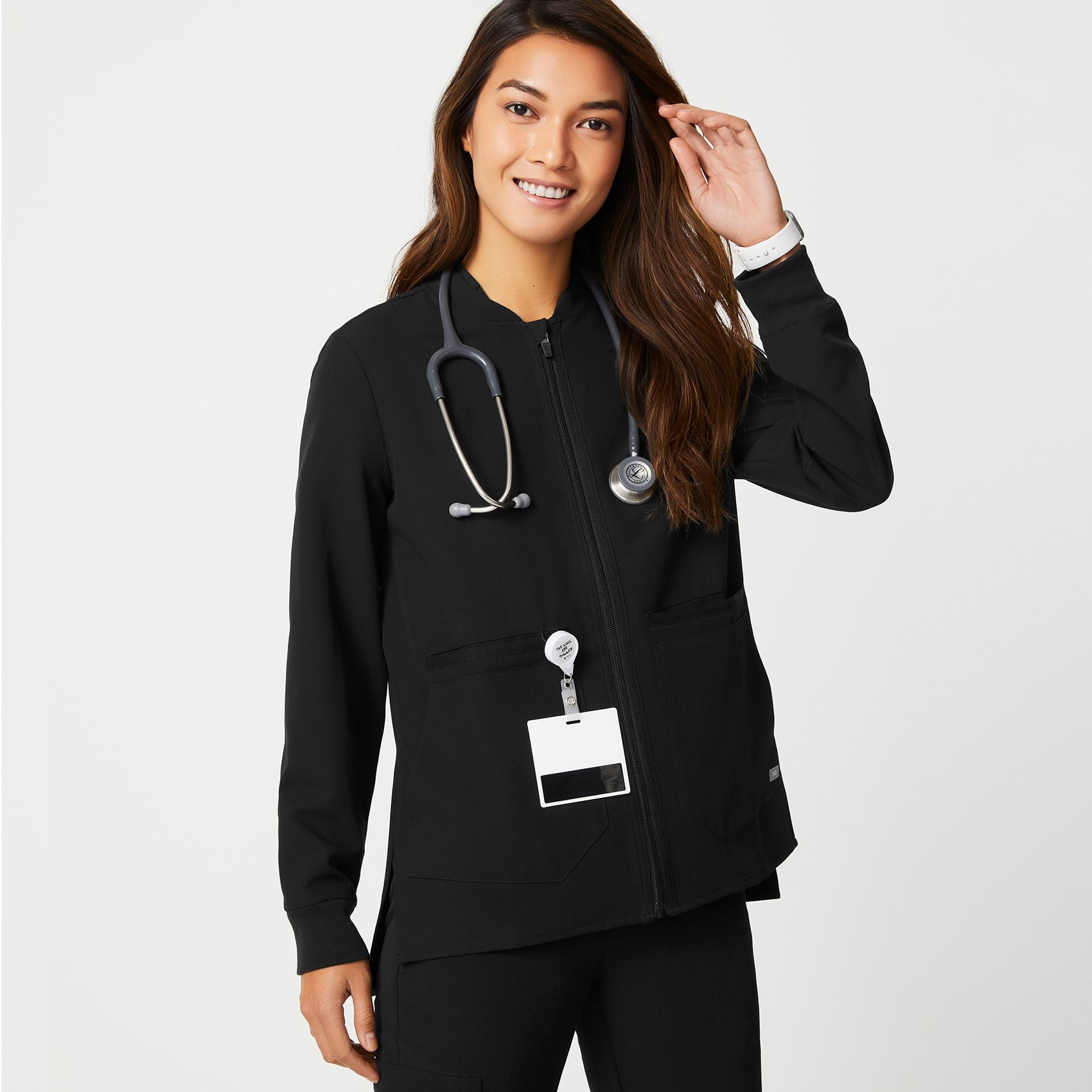 Women's Bellery Scrub Jacket · FIGS | FIGS