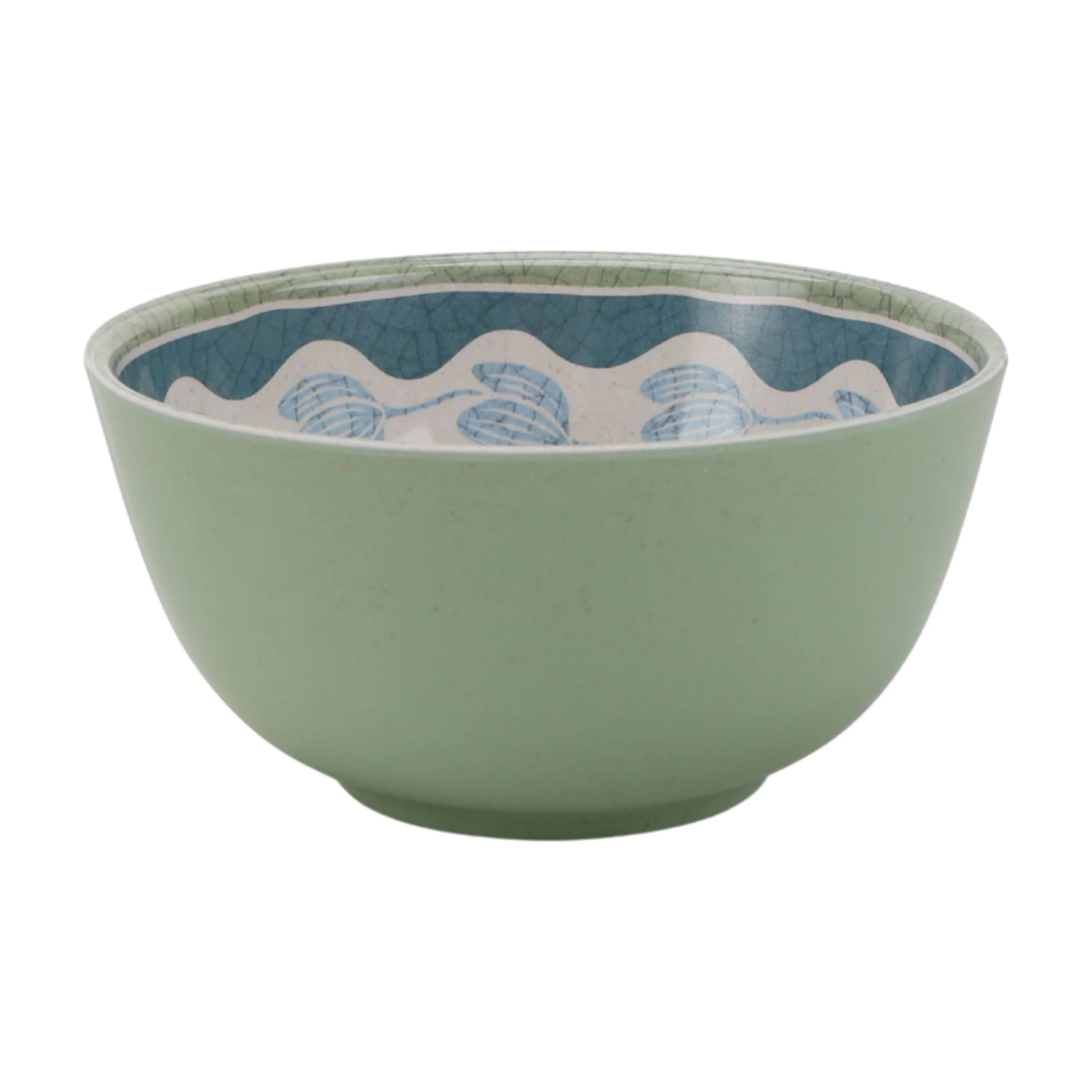 Better Homes and Gardens Bamboo Melamine Floral Cereal Bowl, 6.4 Inch | Walmart (US)
