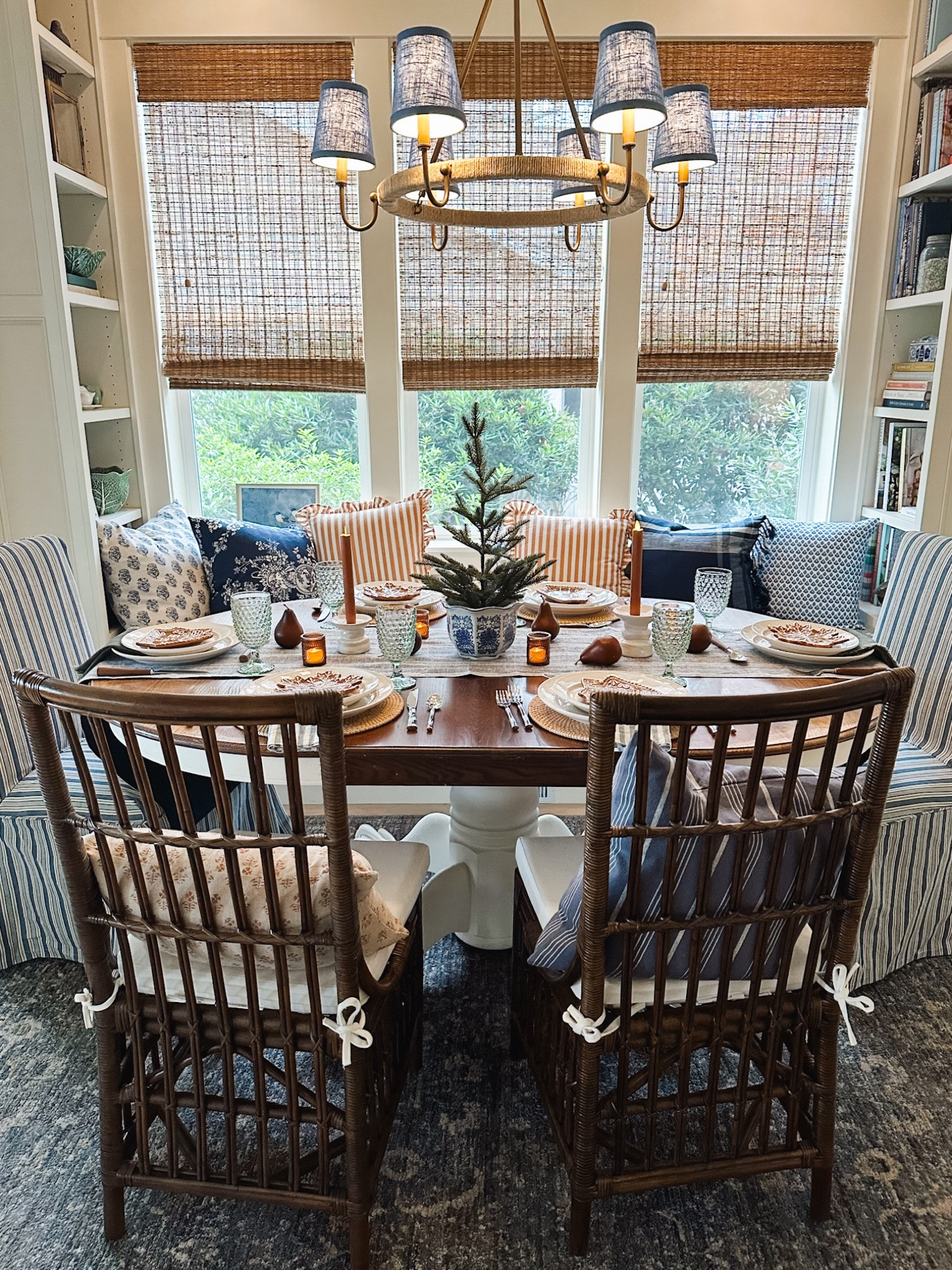 Christmas table - gingerbread house snowflake plates 

#LTKhome #LTKSeasonal #LTKHoliday