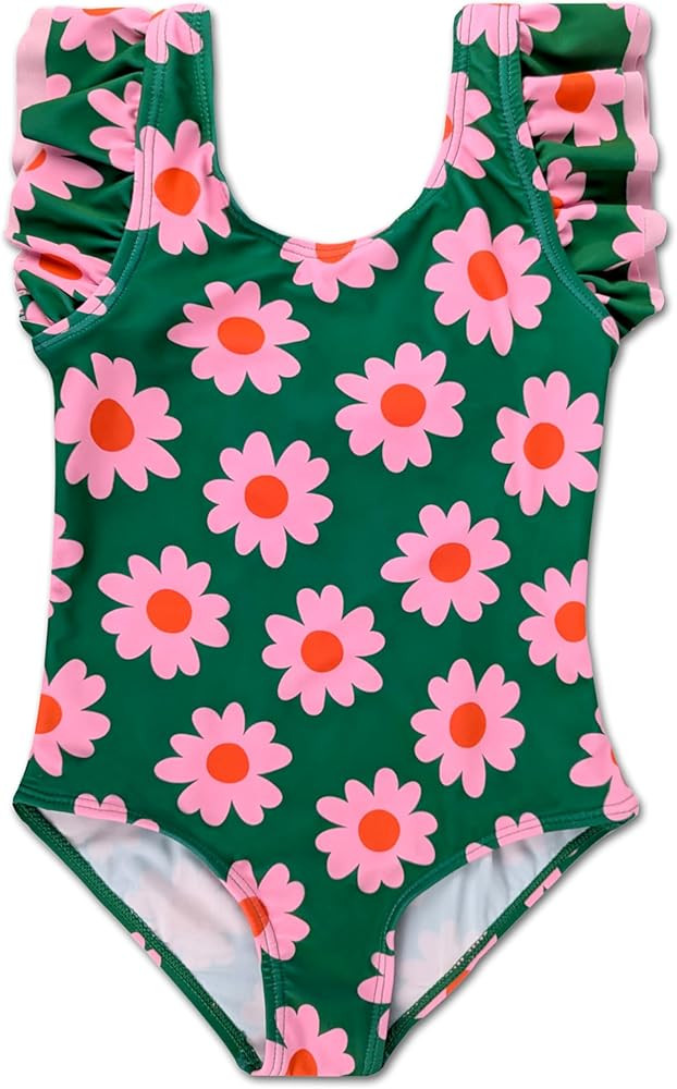 Portakal One Piece Swimsuit for Girls Cute Swimwear Bathing Suit Swimwear for 3-12 Years | Amazon (US)