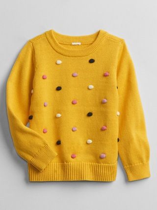 Toddler Bobble Dot Sweater | Gap Factory