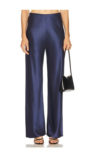 CAMI NYC Bristol Mid Rise Pant in Navy. - size XS (also in L, M, S, XL, XXS) | Revolve Clothing (Global)
