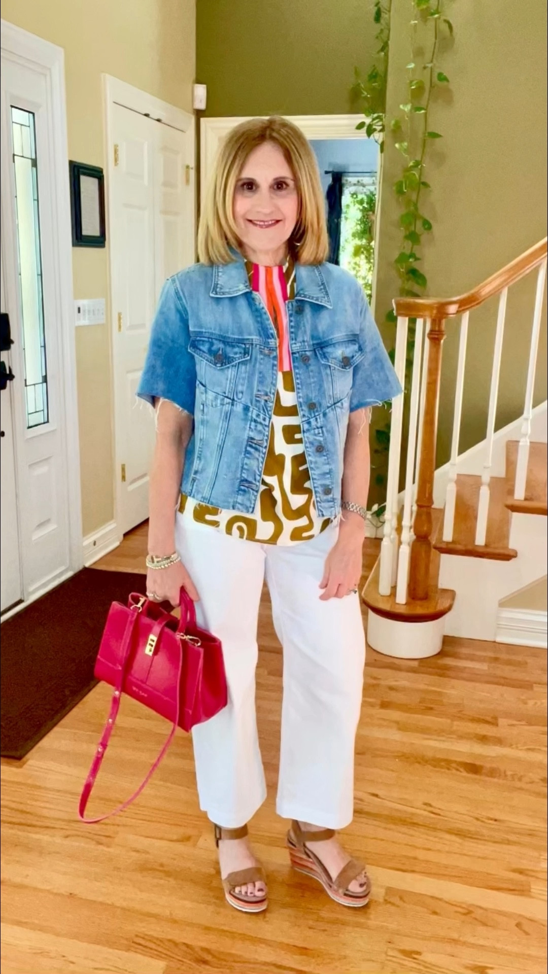 It’s was a busy weekend with my son’s college graduation, my birthday, and Mother’s Day! 🎓🎉🌸 (Watch to end the end to see the graduate.) This look is what I wore to the graduation.  These comfy chic pieces were from my favorite boutique - Meredith Jaye.  Head to today’s blog post for all the details on this look.  This denim shirt/jacket is the most versatile piece in my closet right now.  Have a fantastic week my friends! 

#LTKOver40 #LTKStyleTip #LTKFindsUnder100