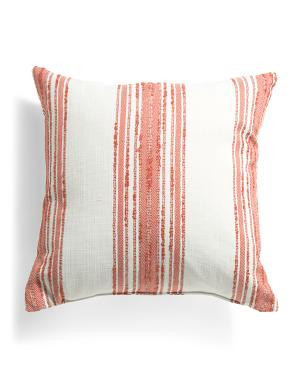 Made In Usa 22x22 Vintage Stripe Theia Oversized Pillow | TJ Maxx
