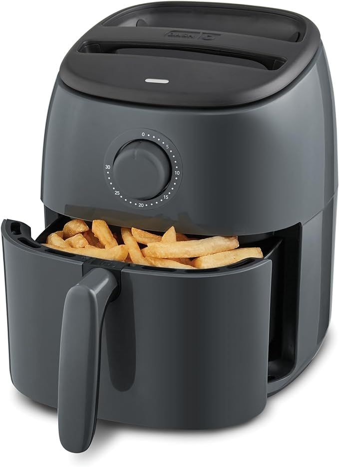 DASH Tasti-Crisp™ Express Air Fryer Oven, 2.6 Qt., Gray – Compact Air Fryer for Healthier Foo... | Amazon (US)