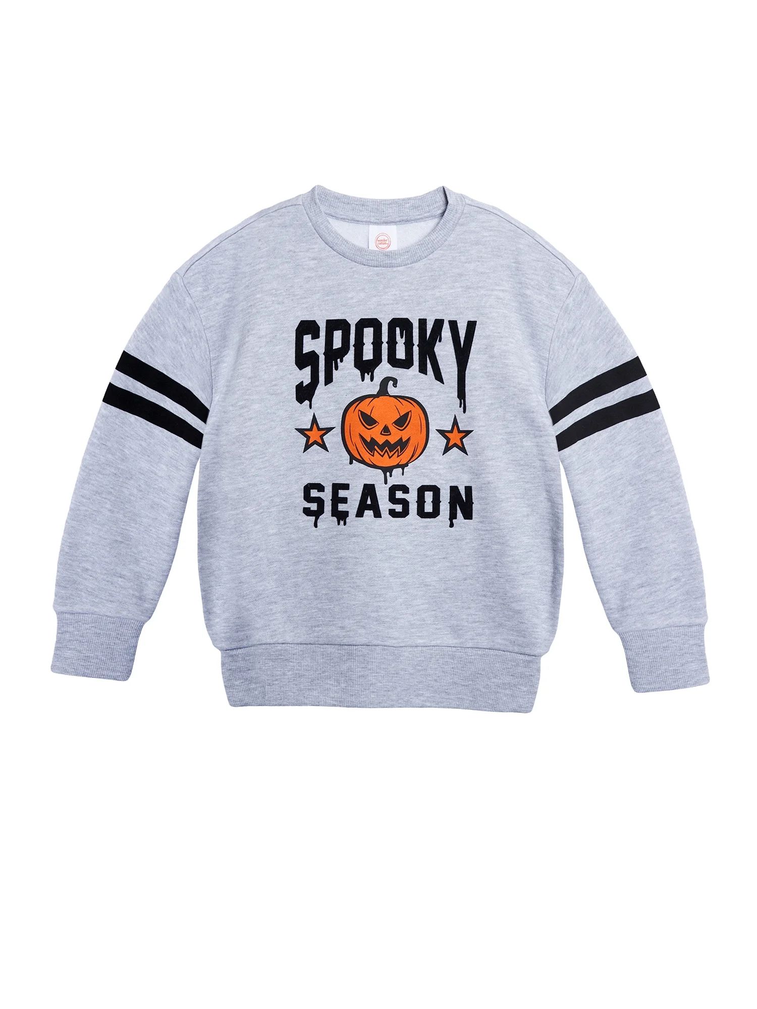 Wonder Nation Boys Halloween Sweatshirt, Sizes 4-18 & Husky | Walmart (US)