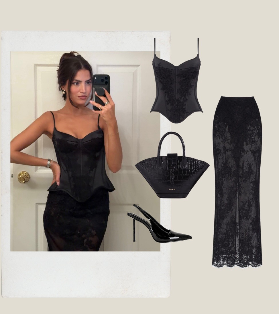 Chic outfit of the night ✨🖤 

 #LTKgrwm #LTKootd