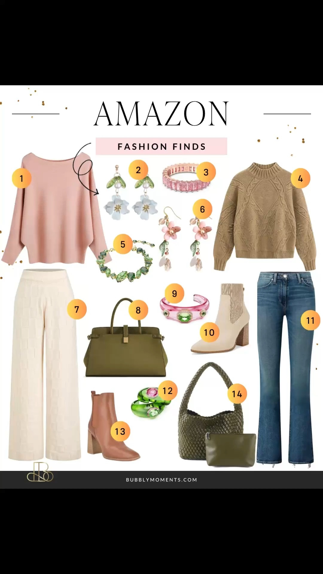 Soft hues, feminine details, and elevated everyday pieces 🌸 This collection is all about blending comfort with style—think cozy textures, flattering fits, and statement accents that instantly upgrade any outfit. Easy to style, easy to love, and perfect for creating looks that feel both polished and relaxed.

Whether you’re into subtle pastels, classic denim, or standout accessories, these picks bring versatility and style into your wardrobe without overthinking it. Dress them up or down, mix textures, and create endless outfit combos 💫 Don’t forget to save this for later and shop your favorites while they’re still in stock!

#ltkstyle #ltkfashion #ltkfinds #amazonstyle #amazonfashionfinds #femininefashion #softstyle #outfitideas #dailyoutfits #styleedit #fashionfinds #ootdfashion #casualchic #modernfeminine #styleguide #wardrobeinspo #cozyoutfits #effortlesslooks #trendingstyle #affordablestyle #everydayfashion #classicstyle #denimstyle #pastelstyle #accessorize #fashioncapsule #instastyle #styleinspiration

#LTKdayinmylife #LTKgrwm #LTKootd