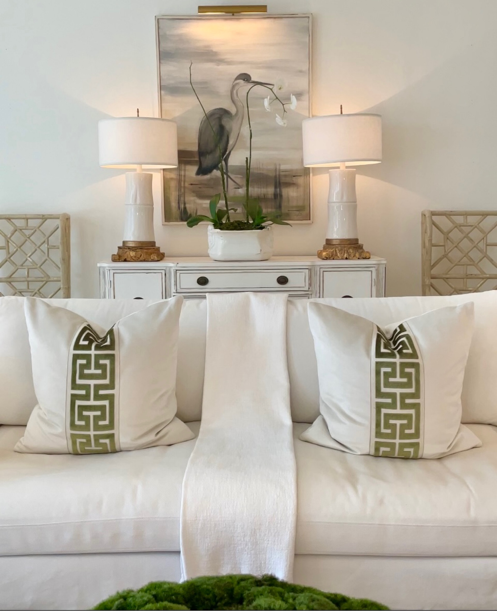 Green Greek key velvet designer accent pillow

#LTKMostLoved #LTKhome #LTKGiftGuide