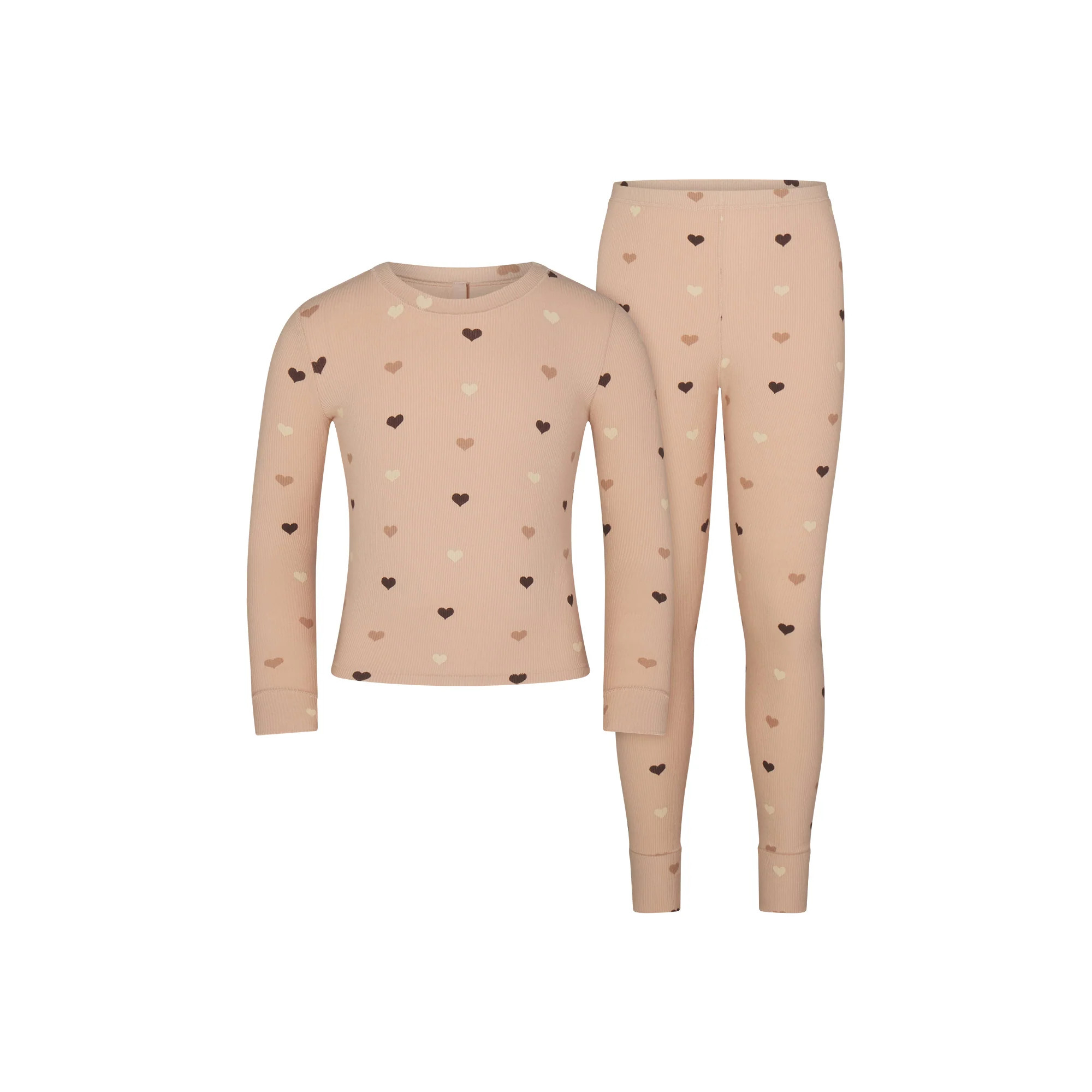 SOFT LOUNGE KIDS SLEEP SET | MICA MINI HEART HALFDROP | SKIMS | SKIMS (US)