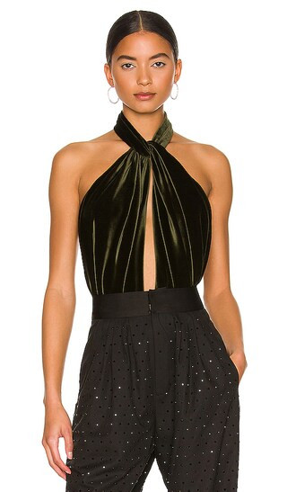 Kalla Bodysuit in Juniper | Revolve Clothing (Global)