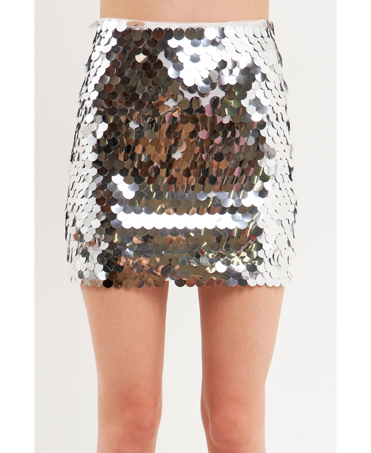 Women's Fisheye Sequins Mini Skirt | Macys (US)