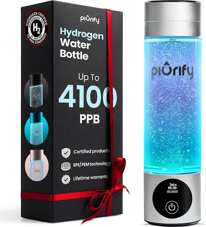 Hydrogen Water Bottle Generator - Up to 4100+ PPB Molecular Hydrogen Infusion - SPE/PEM Technolog... | Amazon (US)