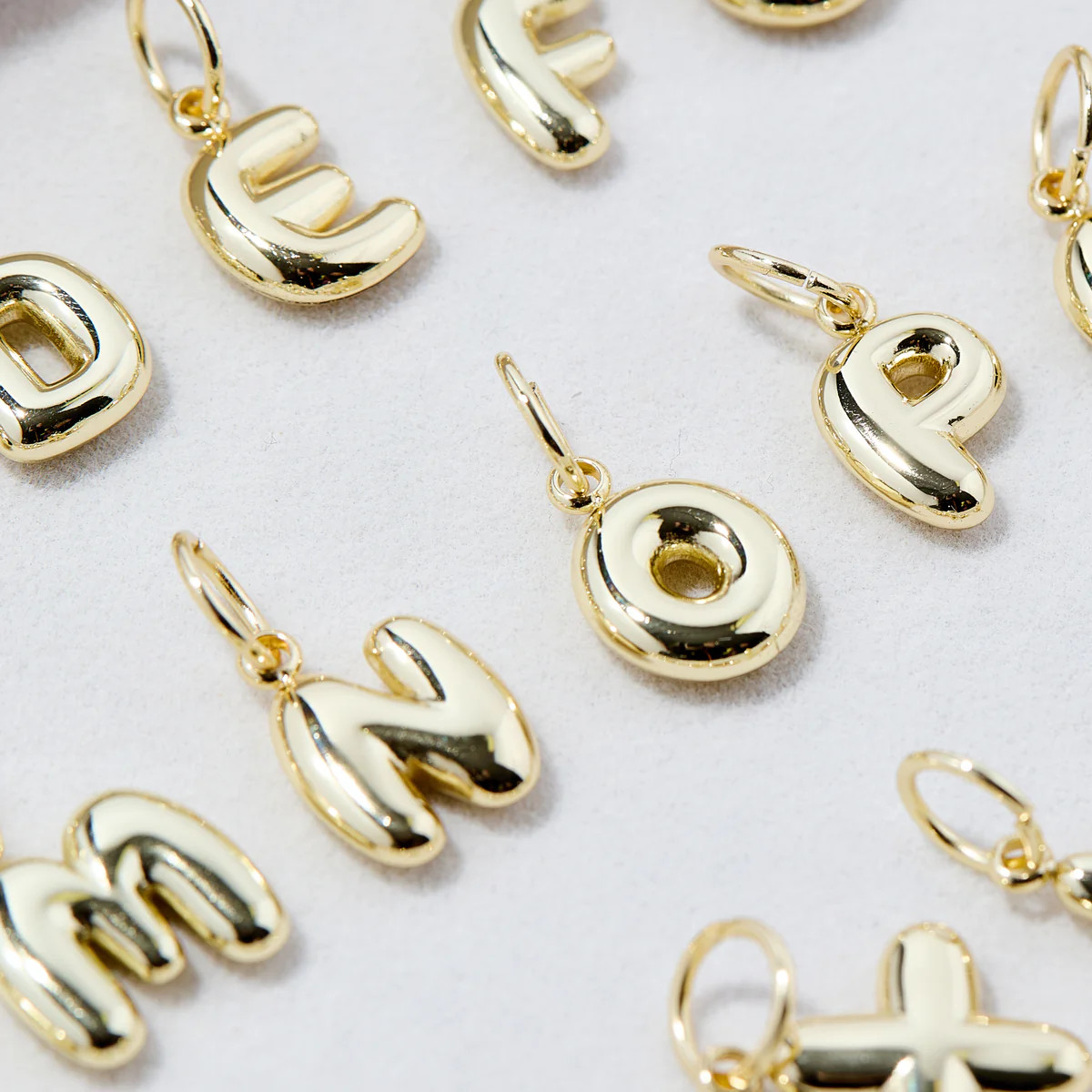 Bubble Letter Charms | Allie + Bess