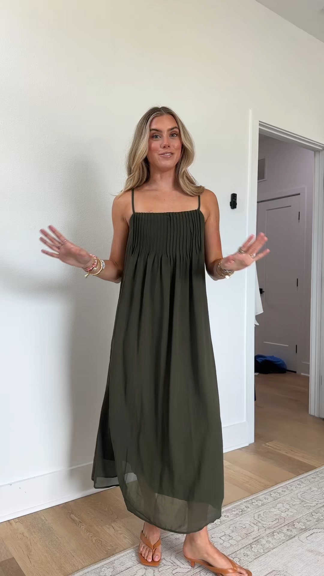 shown this dress before but I finally got another color this is the green midi dress it has pockets and adjustable straps too it’s so comfortable and easy to dress up or down! 5’4/s in my LTK. 

#founditonamazon #amazonfashionfinds #amazonfashion #amazondresses #amazondresshaul @Amazon Fashion

#LTKootd #LTKTravel #LTKSaleAlert