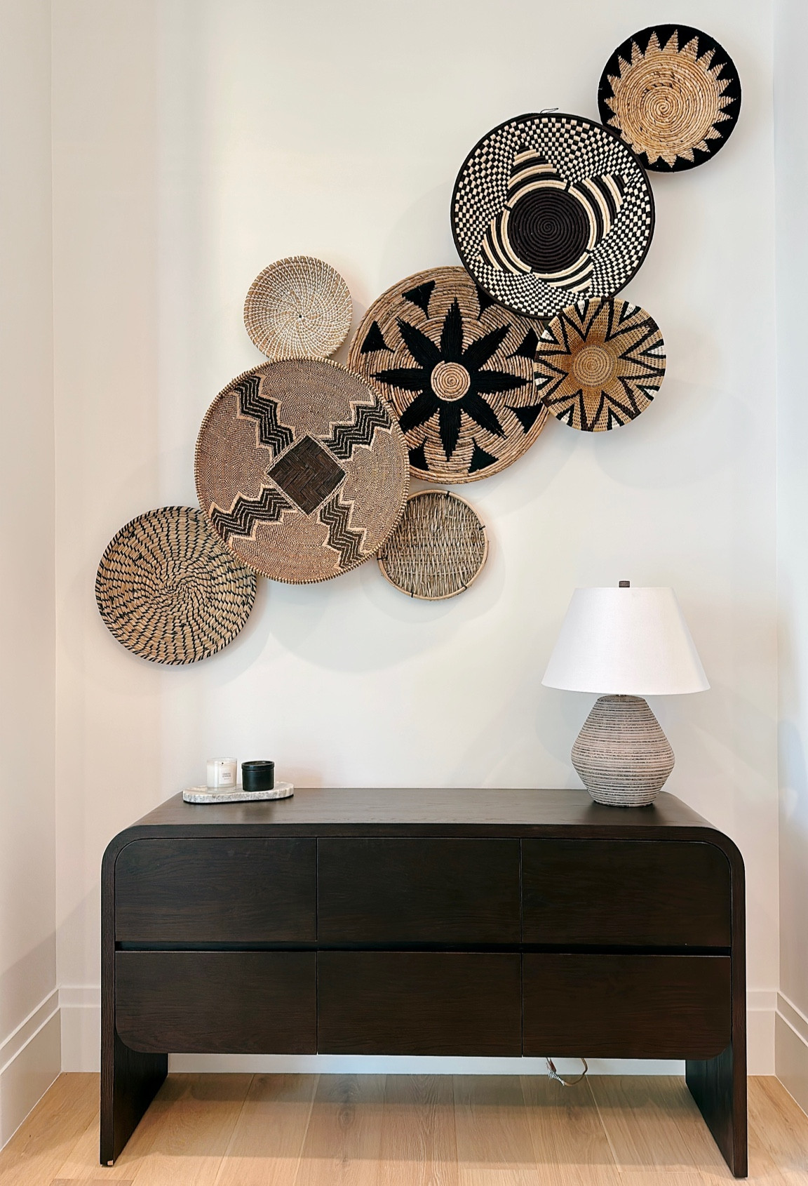 Add African wall baskets for a fun & interesting wall decor that adds texture and dimension  

#LTKunder50 #LTKhome