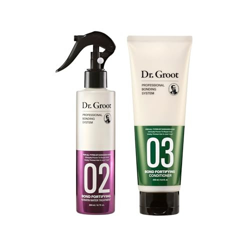 Dr. Groot 2X Stronger Hair Bundle | With Keratin and Silk Protein | Clinically Proven to Improve Hair Bond 2X | Amazon (US)