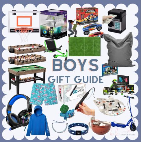 Boys gift guide, Christmas presents for boys, kids gift list, Boys Christmas presents 

#LTKGiftGuide #LTKstyletip #LTKkids