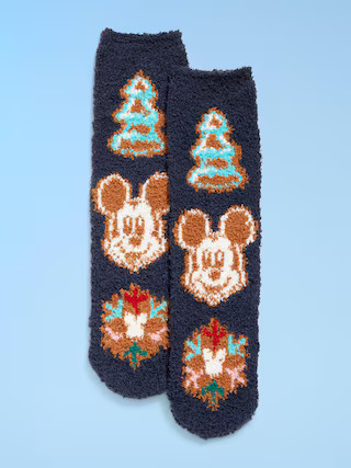 Old Navy x Disney Holiday-Graphic Cozy Socks for Women | Old Navy (US)